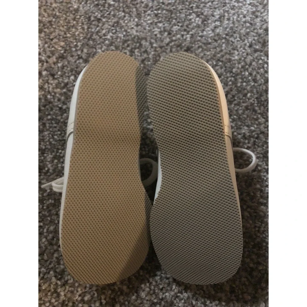 Footmates Scamp Pre Walker White Scuff Baby Shoe Size 6.0 E.
